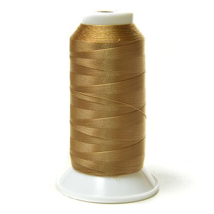 Нитки швейные капрон Russia 50к(60) 1000м, светло-коричневый [309]