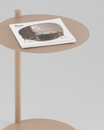 Журнальный столик Siara металл капучино