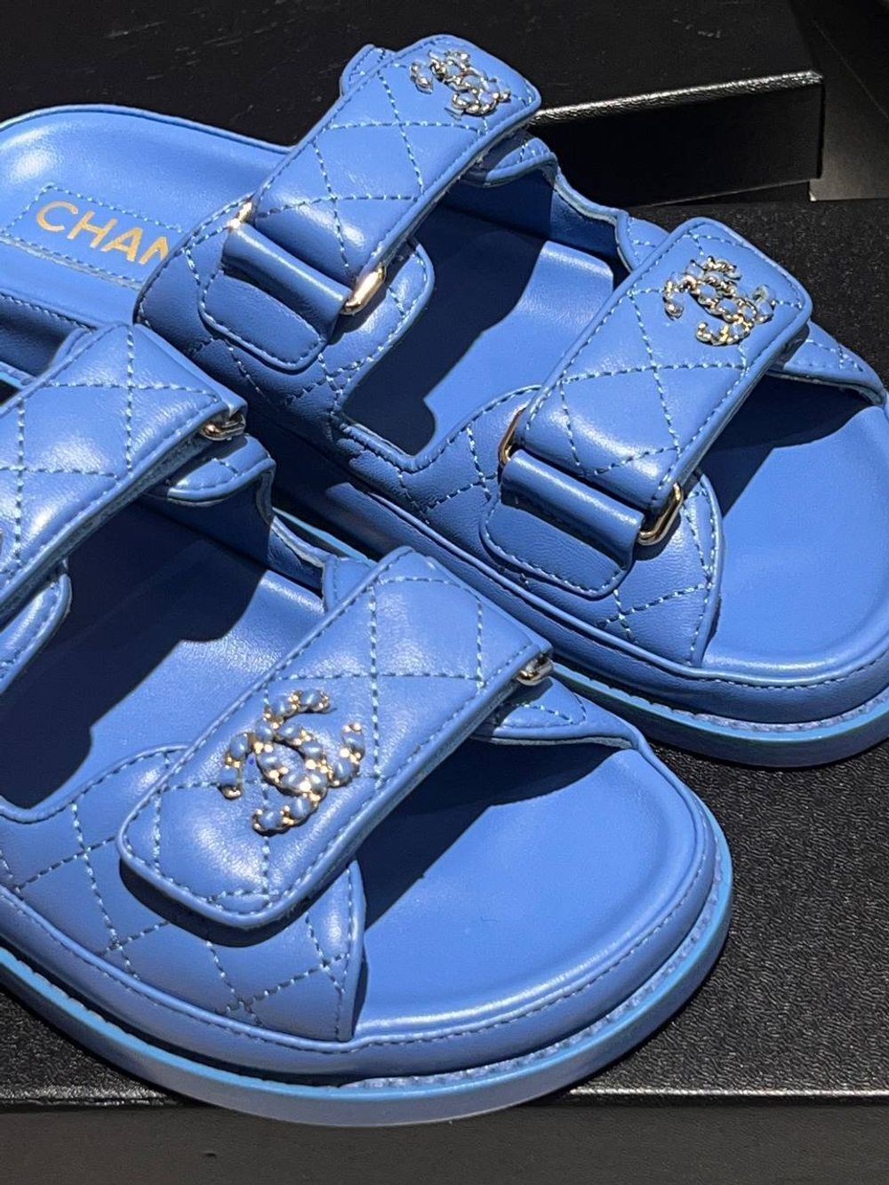 Шлепанцы CHANEL