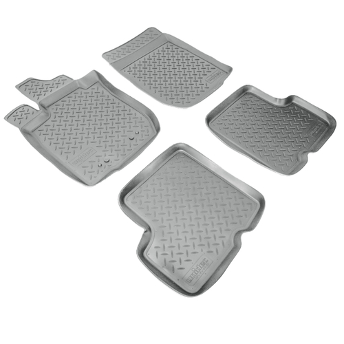 Ковры в салон Norplast/Unidec для Renault Logan (2006-)Полиуретан,Серый, арт.NPL-Po-69-24-G