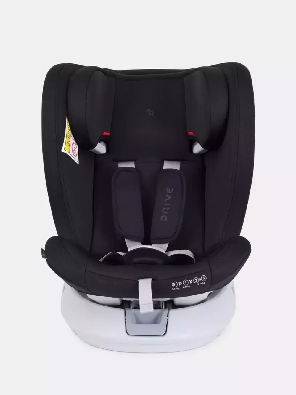 Автокресло Rant Drive Active Line 0/1/2/3 (0-36кг) Black/Черный isofix