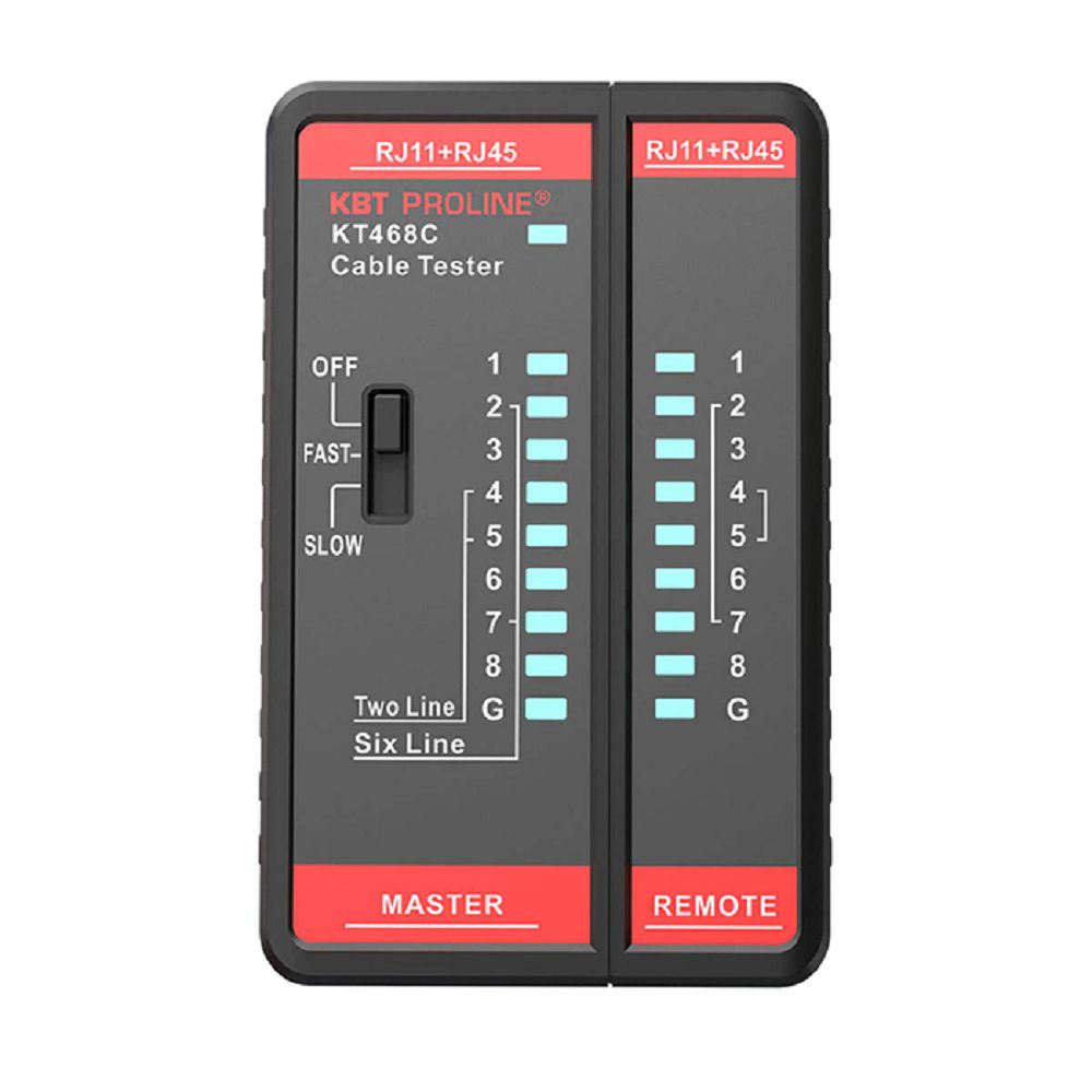 LAN-тестер кабельный KT 468С серия PROLINE 88552