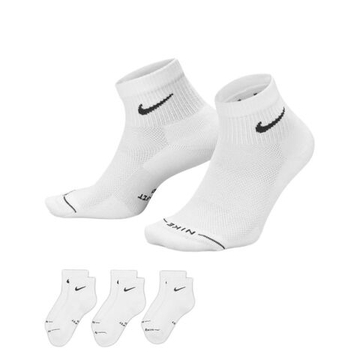 Теннисные носки Nike Everyday Elevated Ankle 3P - white