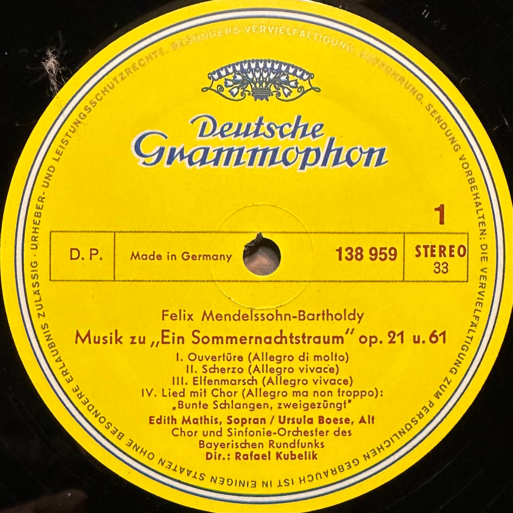 Мендельсон - Сон в летнюю ночь (Германия)