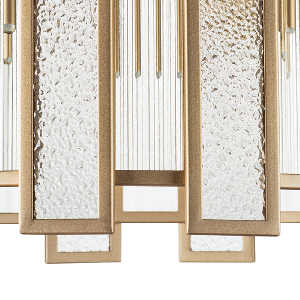 712052 Люстра AGAVE 5х40W E27 ШАМПАНЬ/ПРОЗРАЧНЫЙ