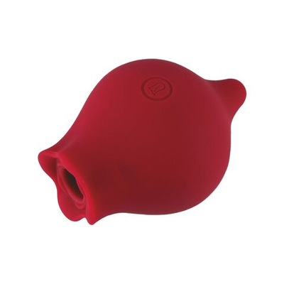 Клиторальный стимулятор в форме бутона (Цвет: красный)