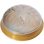 Светильник TDM, НПО 106 Плутон, 40 Вт, E27, 1лам, IP20, 23.2х23.2х7.7 см, золот, SQ0328-0029