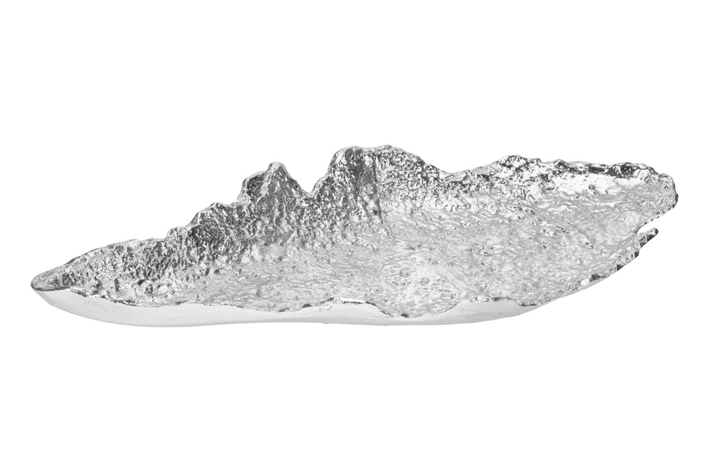 Блюдо декоративное Garda Decor хром