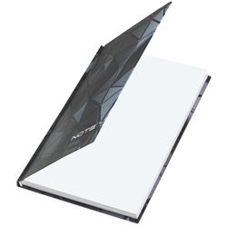 Ежедневник недатированный А5 (145х215 мм) ламинированная обложка 128 л. STAFF "3D Triangles" (113527)