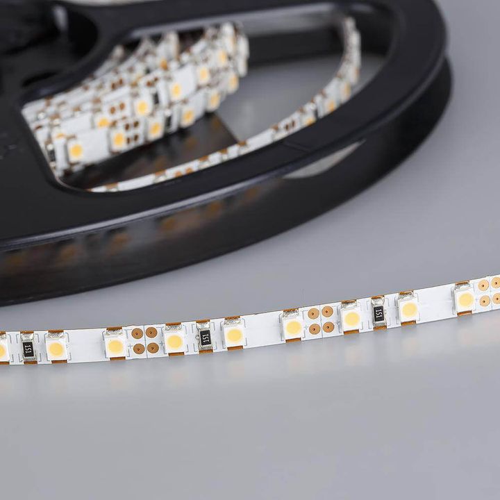 Светодиодная лента Arlight 9,6W/m 120LED/m 3528SMD холодный белый 5M 015212(B)