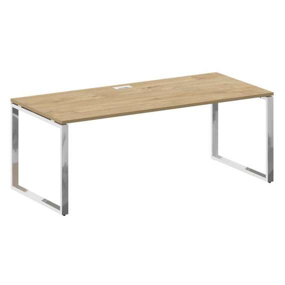 Shift Стол руководителя прямой без тумбы SK.SR-200 Тиквуд Светлый 2000*900*753