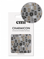Charmicon 3D Silicone Stickers №201 Тигр