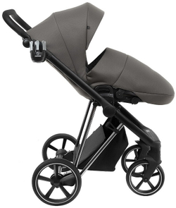 Детская коляска Roan Sol Luxury 3 в 1 с автокреслом Tutis Elo Lux EduSky Black RSL/4051 Taupe/Nikiel