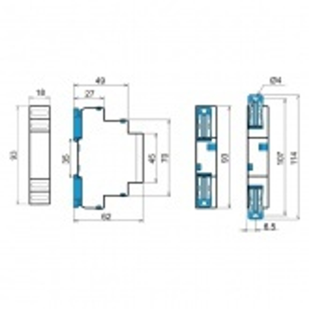 Реле контроля температуры ТР-М02 ACDC36-265В с датчиком ТД-3 УХЛ4 Меандр 2000016934038
