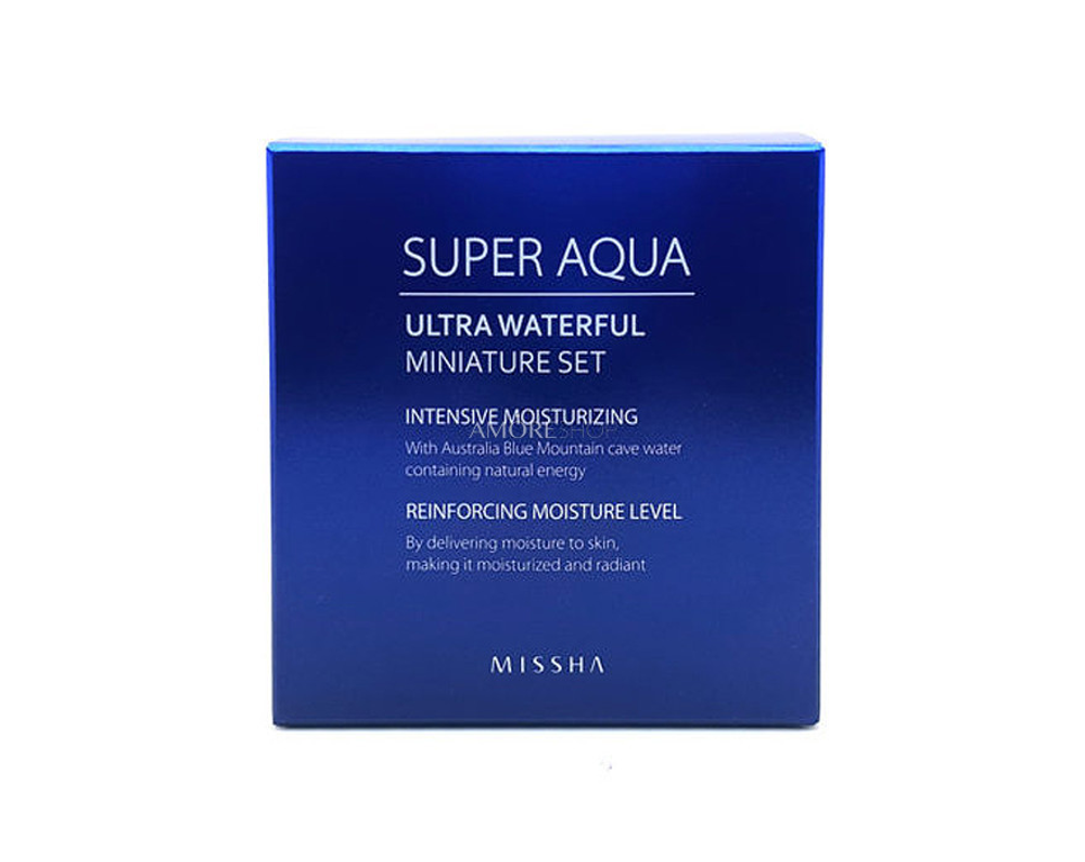 Миниатюрный увлажняющий набор для лица MISSHA Super Aqua Ultra Waterful Miniature Set