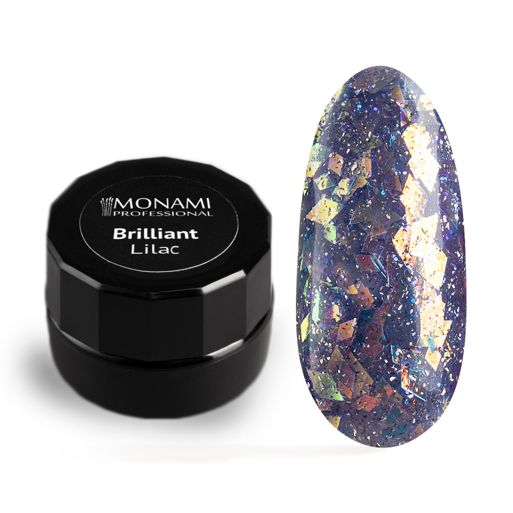 MONAMI Гель-лак Brilliant Lilac, 5 гр