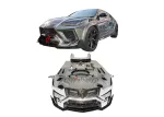 Широкий обвес с выхлопной системой для Lamborghini Urus 2018+ Ламборгини Урус