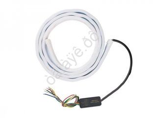 Подсветка-СТОП лента Неон 12v  1,2м под крышку багажника RGB 120см 46253