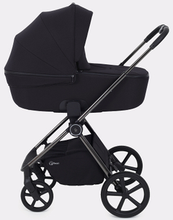Детская коляска Rant Teo Black Chrome 3 в 1 Black