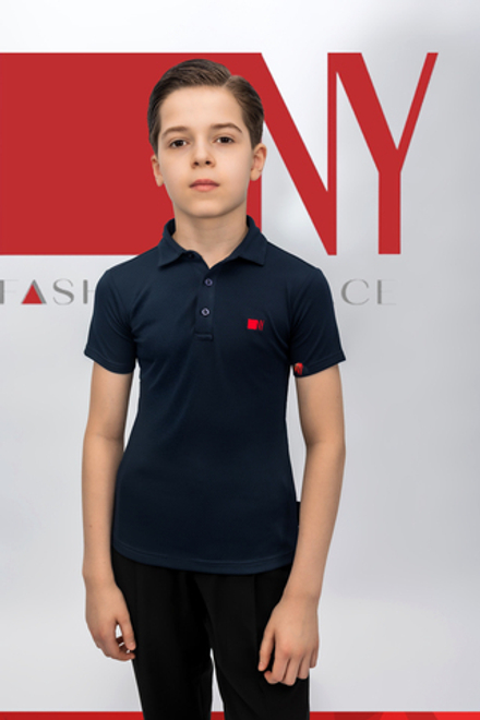 Поло Kids Regular-Fit Blue