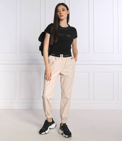 джеггинсы Liu Jo Sport - бежевый(TF2136 E0641)