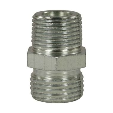 Переходник M22x1,5внеш - 1/2внеш, 400bar, оцинк.сталь