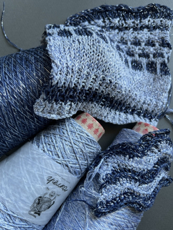 Пряжа авторский микс шелка и льна SILKDREAMS