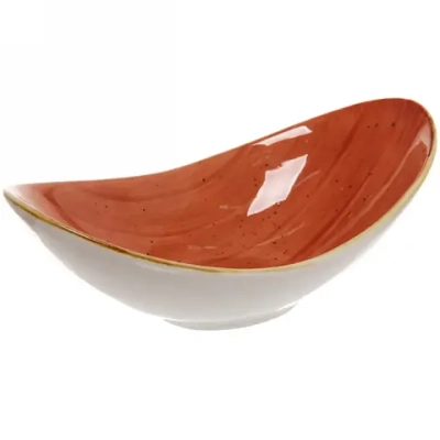 Салатник керамический «Corsica orange» 24,8*13,1*8,5см