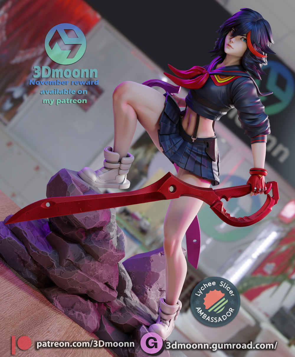 Рюко Матой Убей или умри Фигурка Ryuuko Matoi Kill la Kill