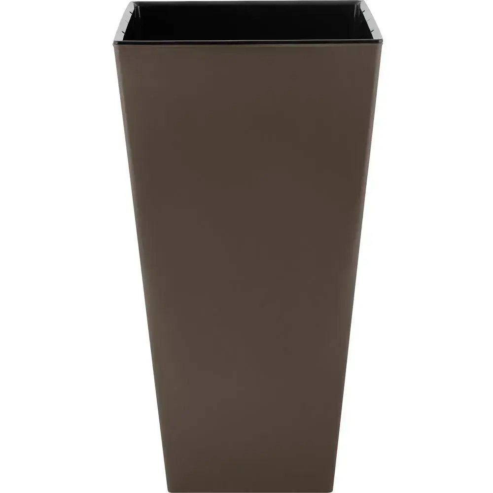 Горшок для цветов InGreen London CUBE 250х470мм 19,4л c дренаж. вставкой французский п