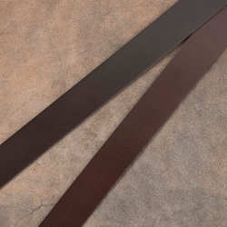 Ременная заготовка Prima Lucido Dark Brown (2,8+мм), цв. Коричневый