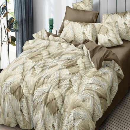 Комплект постельного белья "П37. F-70014", поплин, 100% хлопок, Россия.