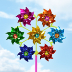 Штекер садовый "Мерцание" 50см d9см ветрячок