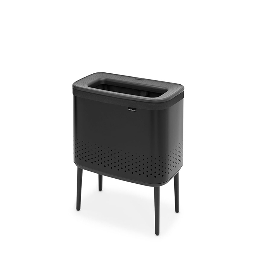 Бак для белья 60л Brabantia Bo черный