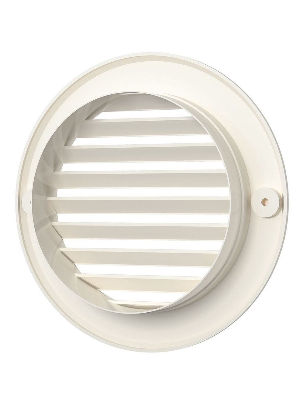 Решетка вентиляционная РКН фланец D100 D136 ASA Ivory ERA