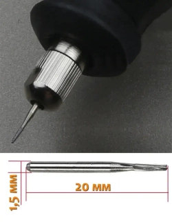 1шт Сверло для ремонта лобового стекла автомобиля, ремонт трещин стекла, фреза, мини сверло 1 мм