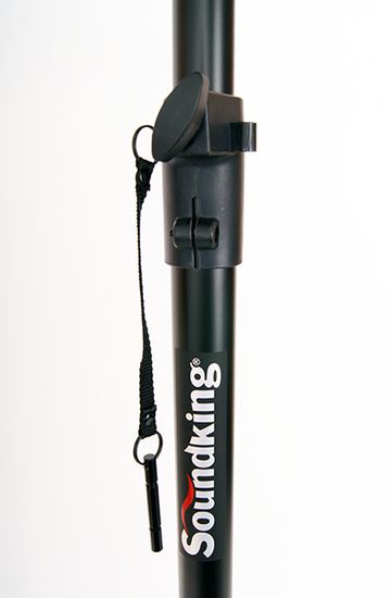 Стойка для студийных мониторов, высота 690-1300мм, сталь, черная, Soundking DB039B