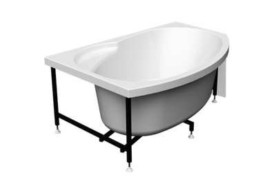 Боковая панель короткая с креплением к ванне Монти (правая)
