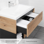 Комплект тумба Amelia 75 (743х474х530) с раковиной Alisa 75
