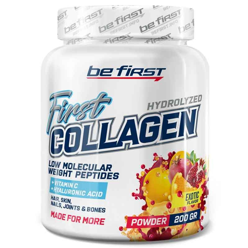 Be First Collagen + Hyaluronic acid + Vitamin C (200 гр.)