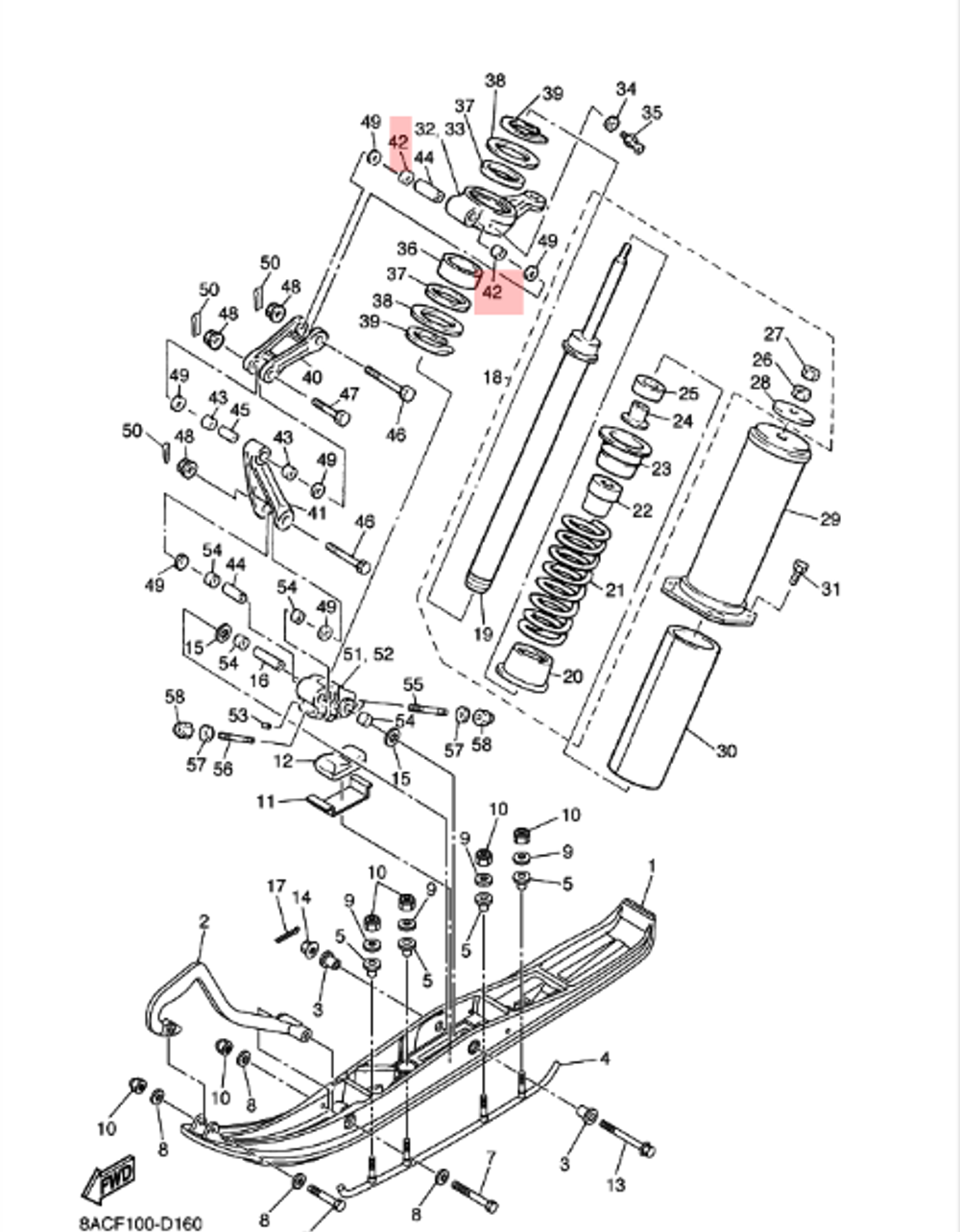 Втулка Yamaha 903841409100