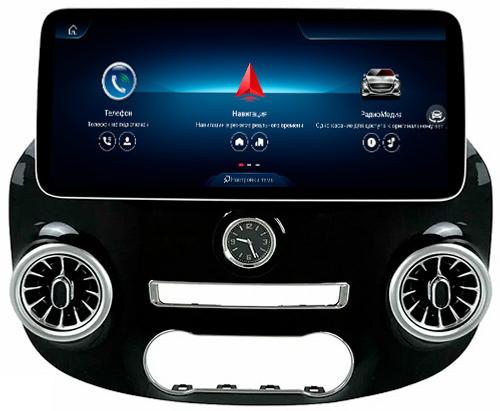 Магнитола для Mercedes-Benz Vito W447 2014-2024 NTG 5.0 - FarCar MB1022 монитор 12.3" на Android 14, Быстрая, CarPlay, 4G SIM-слот