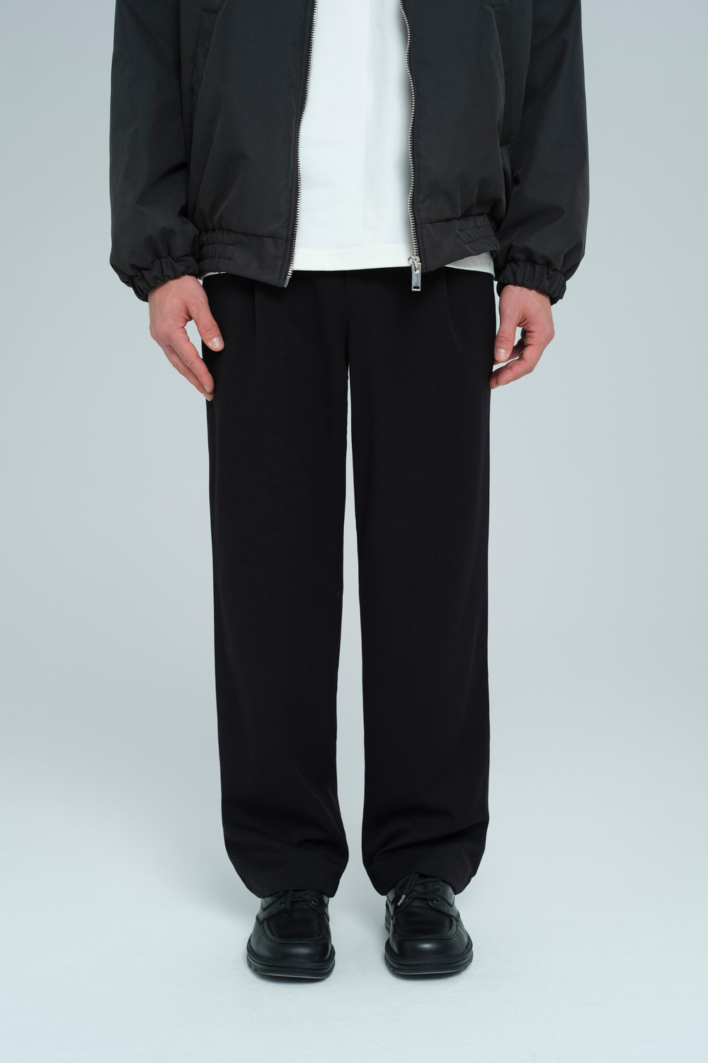 Брюки на резинке | black