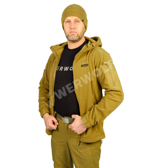 Толстовка флисовая Дозор горчица WOLF 428-002