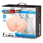 Телесный мастурбатор с 2 тоннелями Dual Vagina and Ass Veronica (Цвет: телесный)