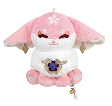 Брелок плюшевый Genshin Impact Yae Miko Fox Form