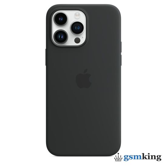 Apple Silicone Case with MagSafe iPhone 14 Pro Midnight (Тёмная ночь) MPTE3ZM/A