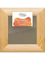 Деревянная рама 40x40 для постера и фотографий сеч. 60x18