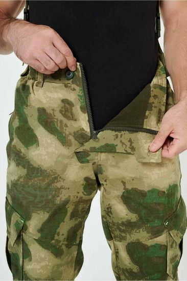 Костюм "ГОРНЫЙ -5" кур+бр (РипСтоп, КМФ Серый мох)