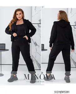 Костюм 5391-черный Minova